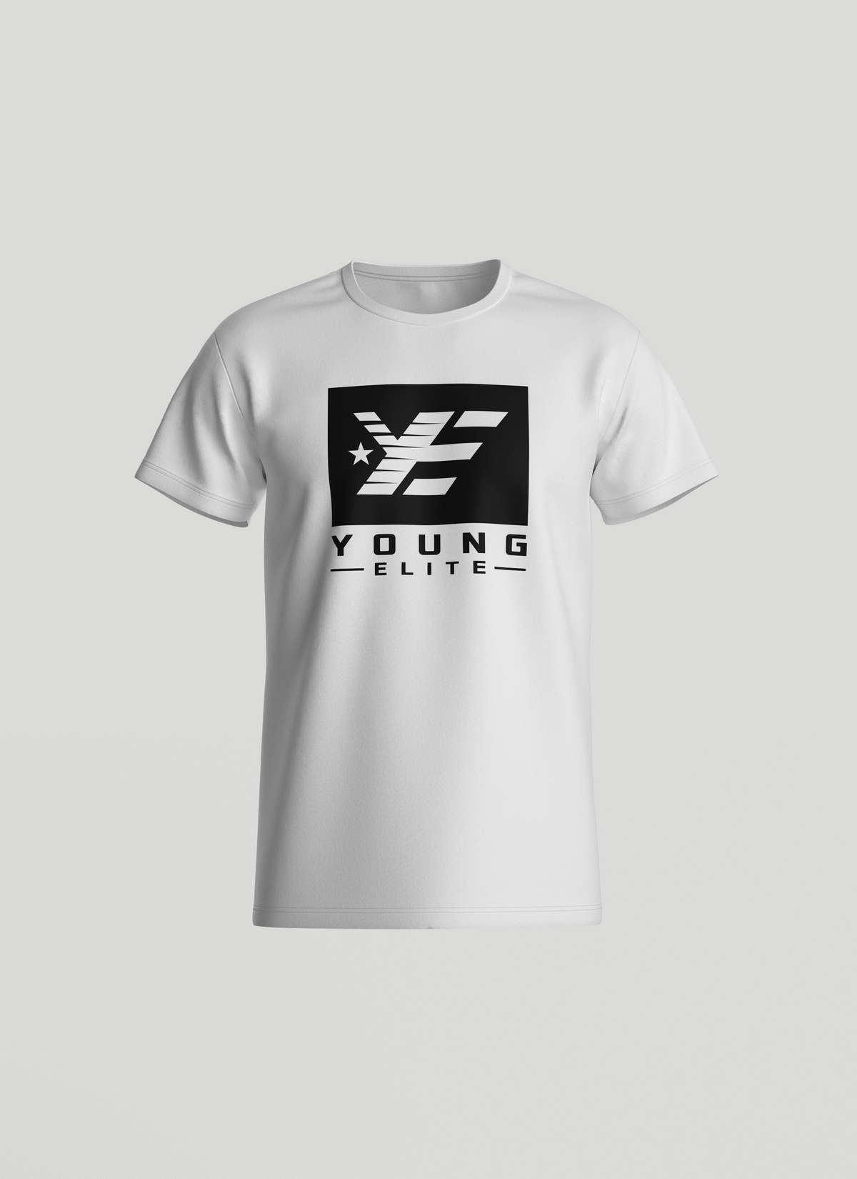 Young-Elite Black & White Unisex T-Shirt