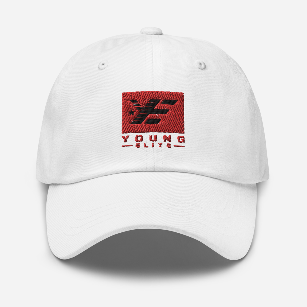 Young Elite Trendy Hat, Stylish Red & White Female design