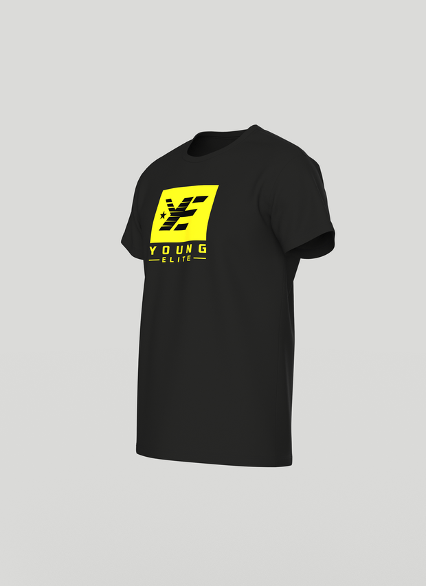 Young-Elite Yellow & Black Male T-shirt