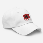 Young Elite Trendy Hat, Stylish Red & White Female design