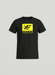 Young-Elite Yellow & Black Male T-shirt