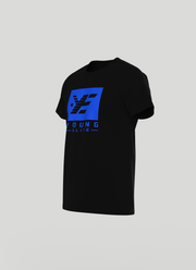 Young-Elite Blue & Black Male T-shirt