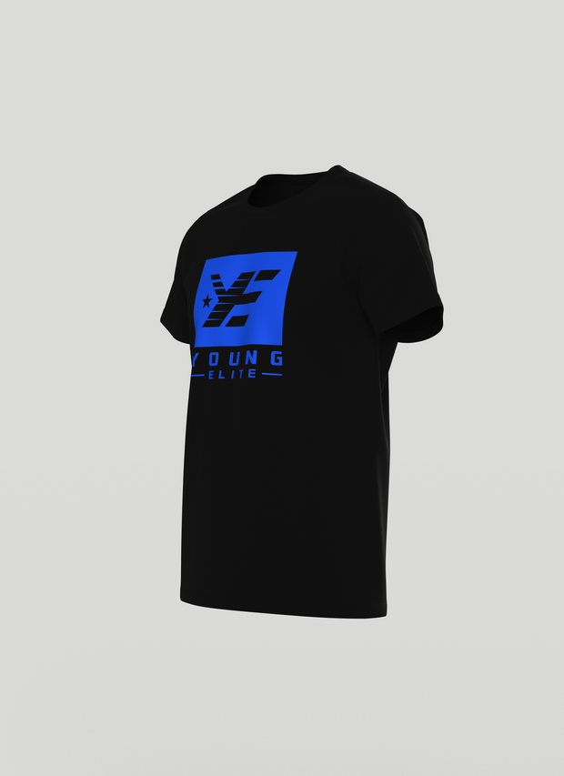 Young-Elite Blue & Black Male T-shirt