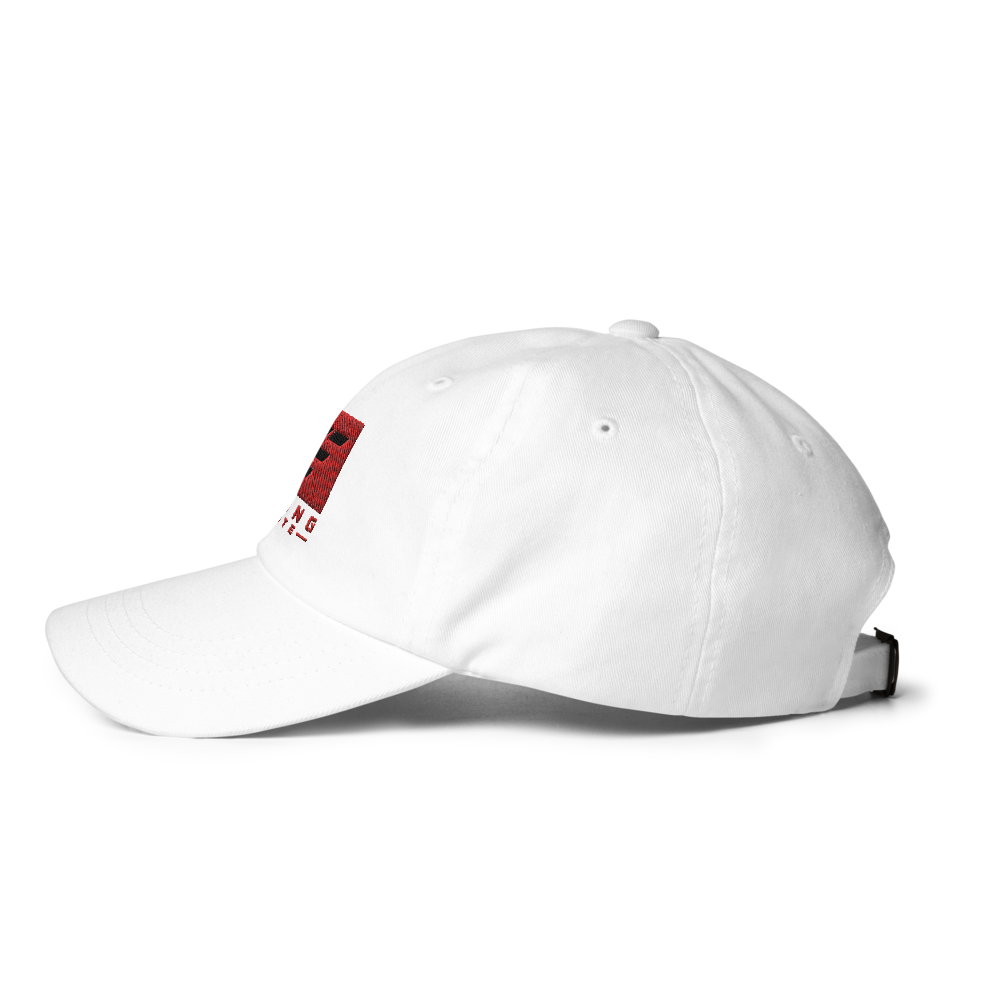 Young Elite Trendy Hat, Stylish Red & White Female design