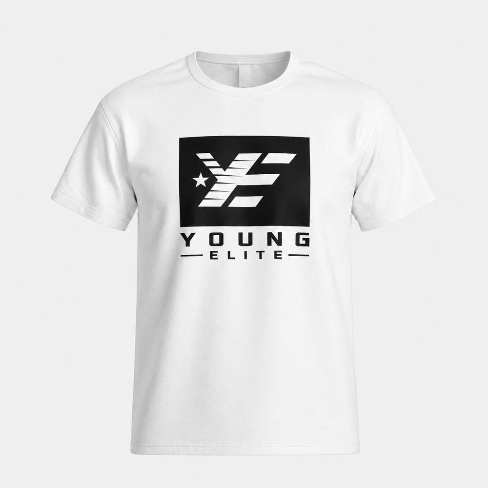 Young-Elite Black & White Unisex T-Shirt