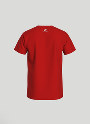 Young-Elite White & Red Male T-Shirt