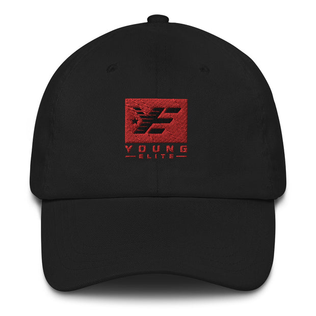 Young Elite Trendy Black Hat, Stylish Red & Black Female Design