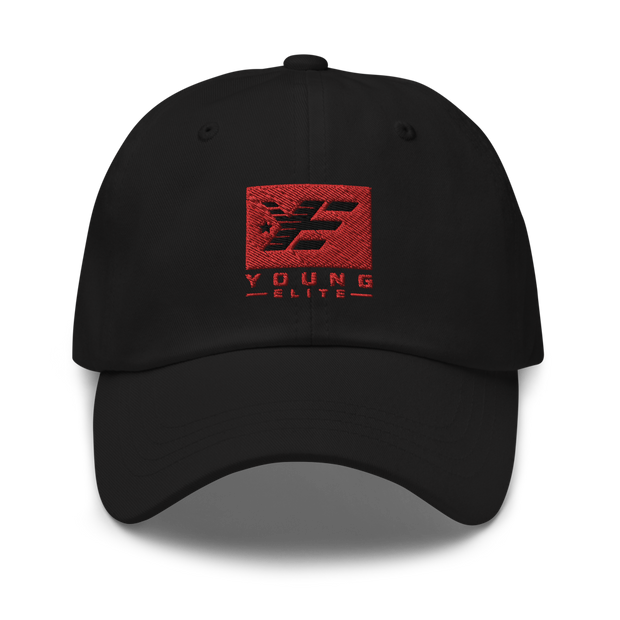 Young Elite Trendy Black Hat, Stylish Red & Black Female Design