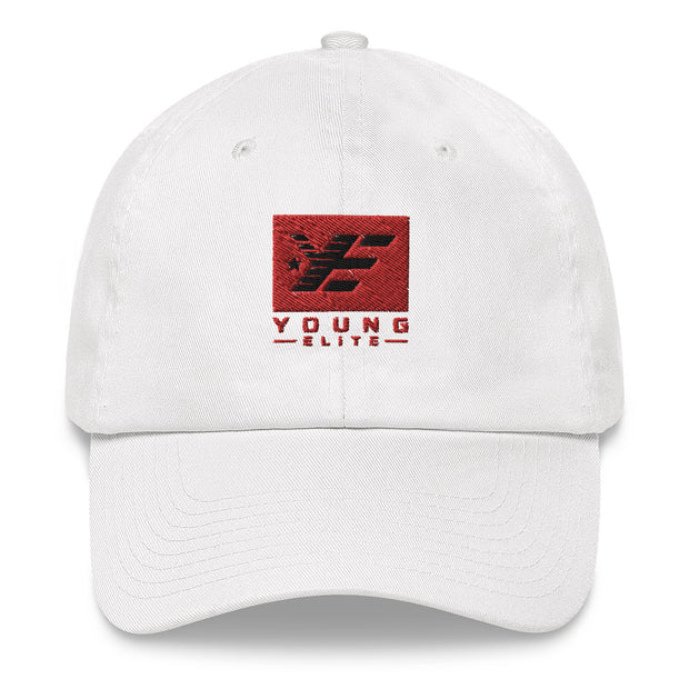 Young Elite Trendy Hat, Stylish Red & White Female design