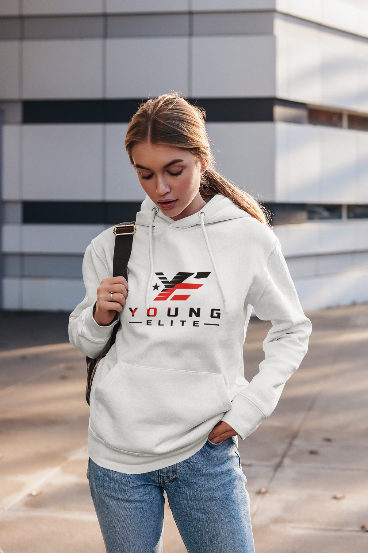 Young Elite Red Velocity Hoodie