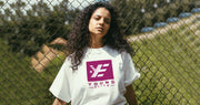 Young-Elite short sleeve Purple & White Unisex T-shirt